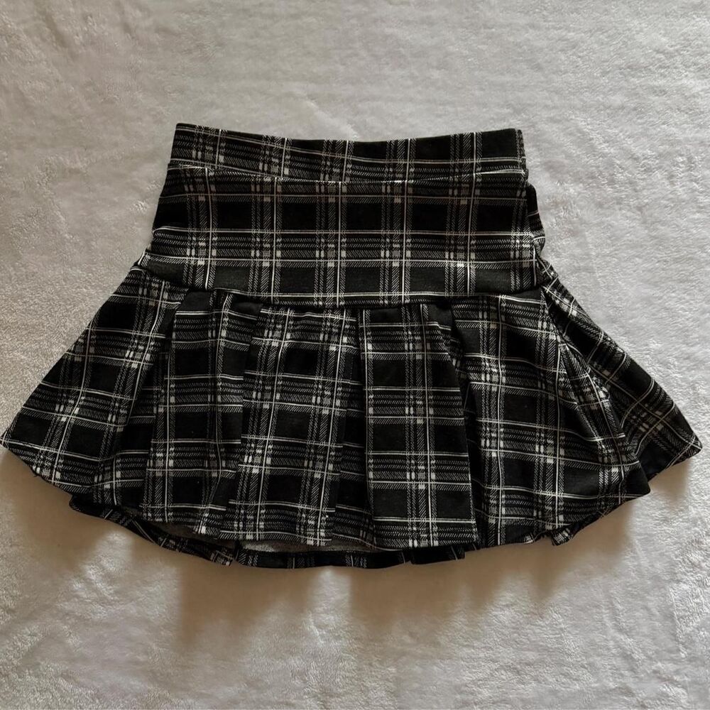 gothic plaid skirt